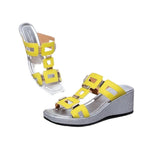 Damen Wedge-Sandalen mit elegantem Riemendesign R&B