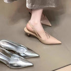 Damen Sling-Pumps mit elegantem Schnitt und atmungsaktivem Material R&B