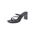 Damen elegante Sandaletten mit schickem Blockabsatz und feinen Riemchen R&B