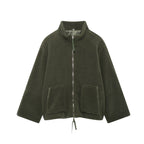 Damen Fleecejacke mit hohem Kragen und Reißverschluss R&B