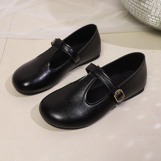 Damen Ballerinas mit elegantem Riemchen und schimmerndem Detail R&B