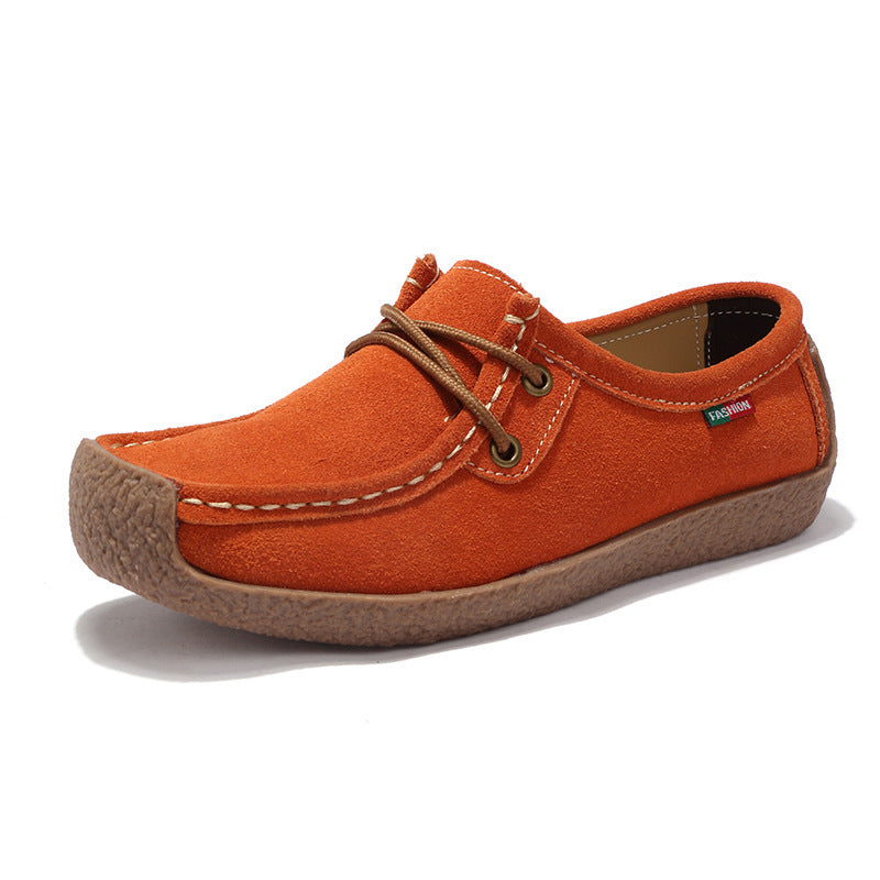 Damen Mokassins mit weichem Wildleder-Obermaterial und rutschfester Sohle R&B