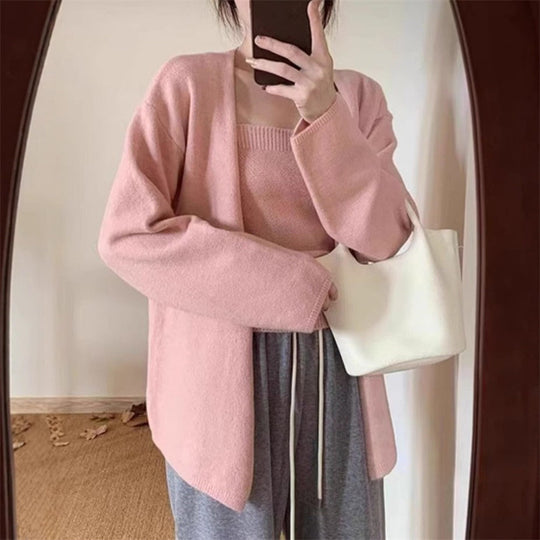 Damen Modischer Cardigan im lässigen Stil R&B
