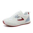 Damen sportliche Sneakers mit modischem Design und atmungsaktiver Oberflächenstruktur R&B