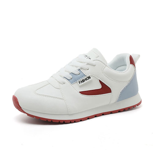 Damen sportliche Sneakers mit modischem Design und atmungsaktiver Oberflächenstruktur R&B