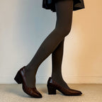Damen elegante Pumps mit komfortablem Blockabsatz R&B