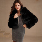 Damen gefütterte Kapuzenjacke R&B