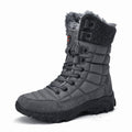 Damen Warm gefütterte Winterstiefel mit rutschfester Sohle und hohem Schaft R&B