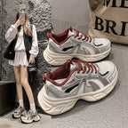 Damen Atmungsaktive Chunky Sneakers mit dämpfender Sohle R&B