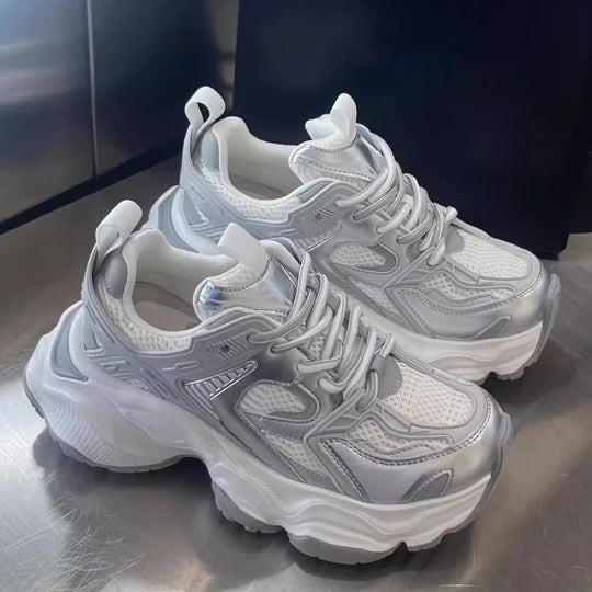 Damen Sportliche Sneakers mit innovativem Dämpfungssystem und atmungsaktiven Materialien R&B