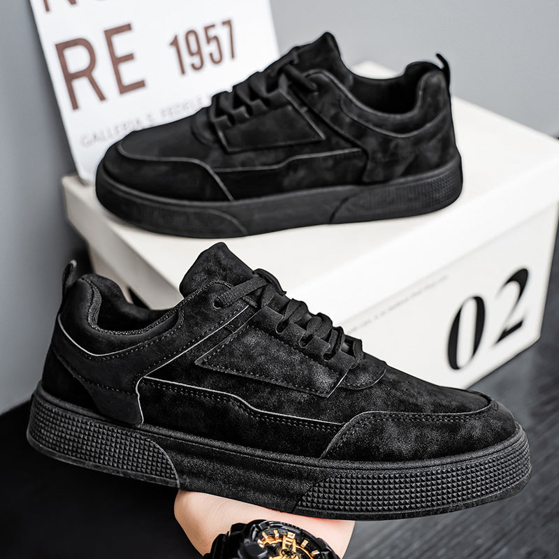 Damen Sportliche Sneakers mit hochwertigem Wildleder und rutschfester Sohle R&B
