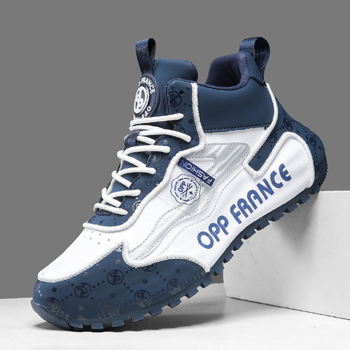 Damen Trendige High-Top Sneakers mit rutschfester Sohle und atmungsaktivem Obermaterial R&B