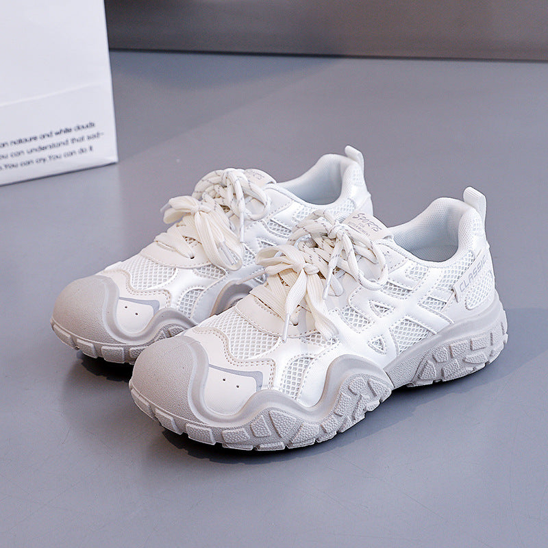 Damen Sportliche Sneakers mit atmungsaktivem Obermaterial und robustem Profil R&B