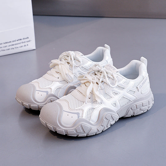 Damen Sportliche Sneakers mit atmungsaktivem Obermaterial und robustem Profil R&B