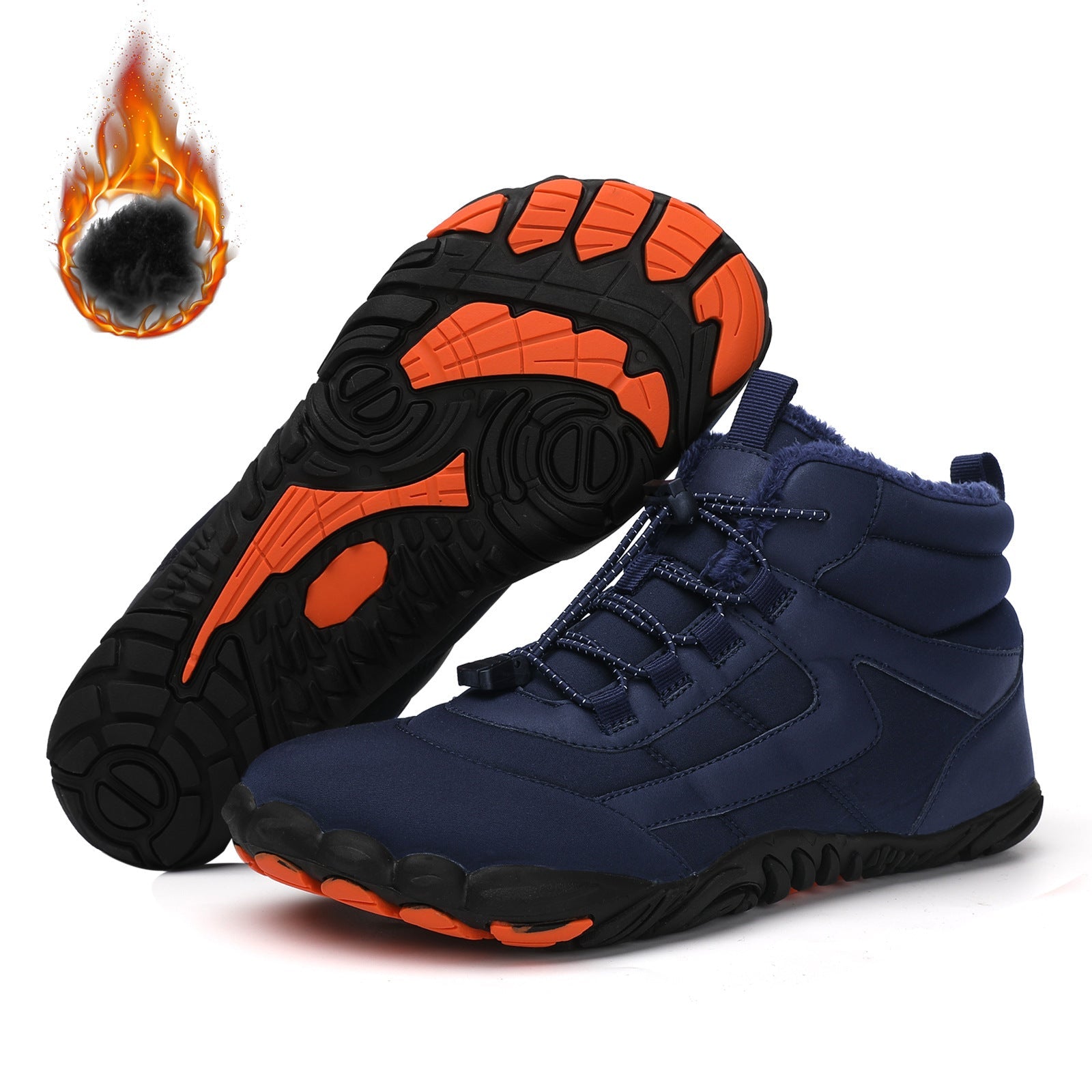 Damen Iso-Winterstiefel mit rutschfester Sohle und warmer Fütterung