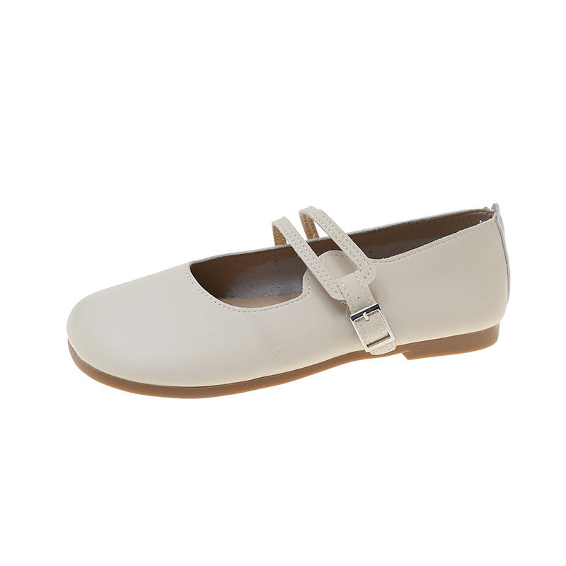 Damen Ballerinas mit verstellbarem Riemen und weichem Innenfutter R&B