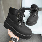 Damen Winterstiefel mit rutschfester Profilsohle und atmungsaktivem Obermaterial