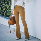Damen Flared Jeans im eleganten 70er Jahre Stil R&B
