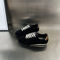 Damen Sportliche Sneakers mit modischem Wildleder-Obermaterial und einzigartigen Akzenten R&B