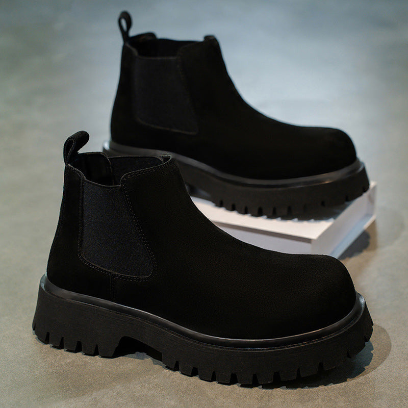 Damen Chelsea-Stiefel mit rutschfester Profilsohle und robustem Obermaterial