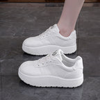 Damen Komfortable Sneaker mit dicker Laufsohle und elegantem Design R&B