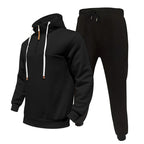 Herren Hoodie und Cargo Jogginghose Set R&B
