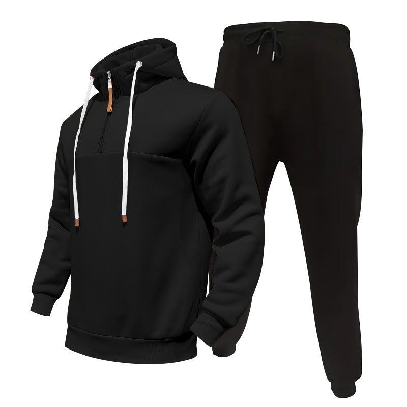 Herren Hoodie und Cargo Jogginghose Set R&B
