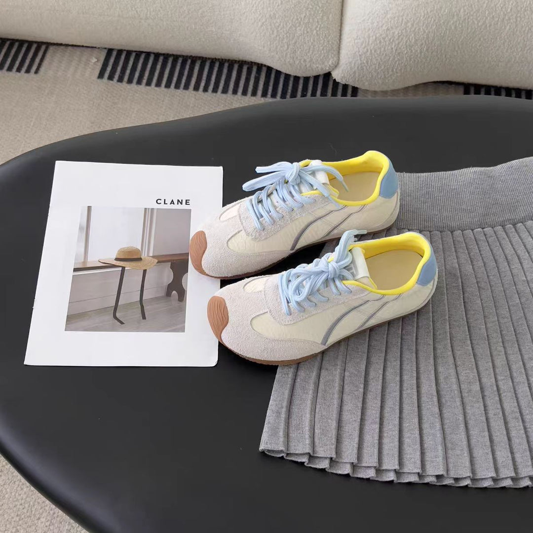 Damen Sportliche Sneakers mit atmungsaktiver Obermaterialstruktur und trendigem Design R&B