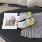 Damen Sportliche Sneakers mit atmungsaktiver Obermaterialstruktur und trendigem Design R&B