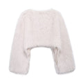 Damen Modischer Pelz-Faux-Westen