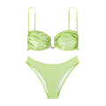 Damen Glitzernder Bikini mit verstellbaren Trägern R&B