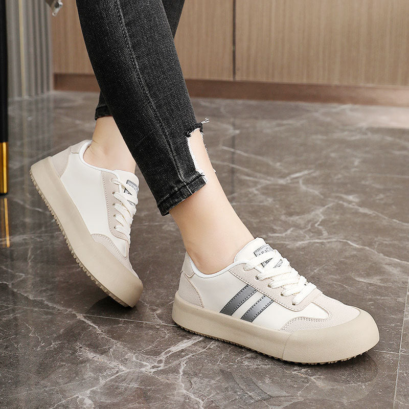 Damen Sportliche Sneakers mit flexibler Gummisohle und atmungsaktivem Obermaterial R&B