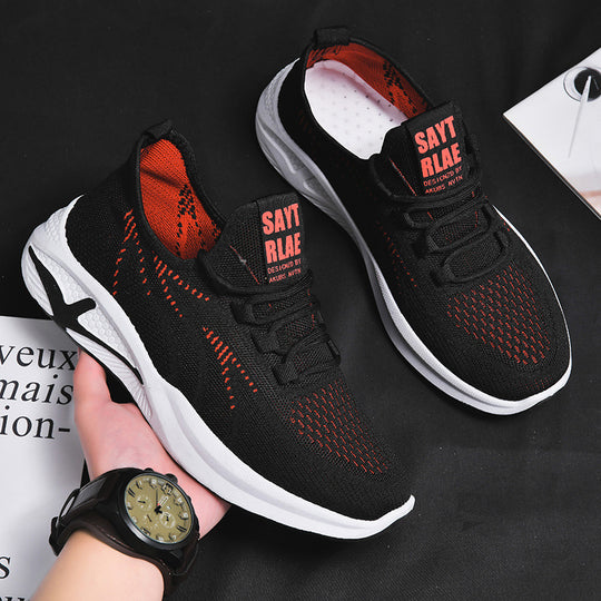 Damen Leichte Fitness-Laufschuhe mit atmungsaktivem Obermaterial und rutschfester Sohle R&B