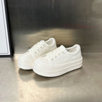 Damen Plattform Sneakers mit modischem Design und atmungsaktiver Obermaterialzusammensetzung R&B