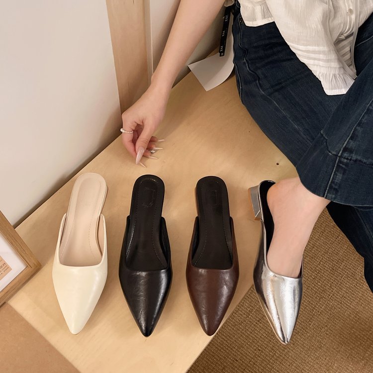 Damen Elegante Slingback-Pumps mit schimmerndem Obermaterial
