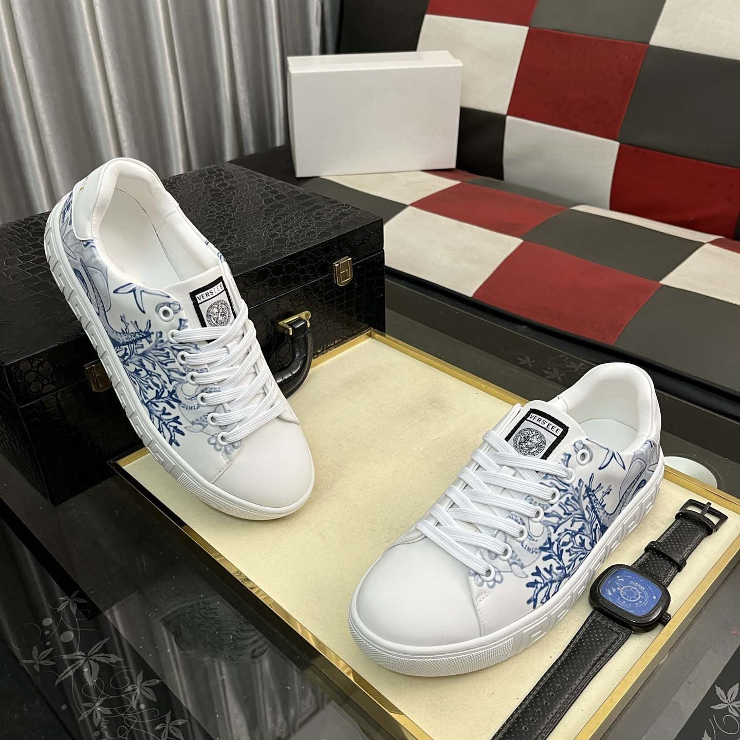 Damen Sneakers mit einzigartigem Grafik-Design und komfortabler Dämpfung R&B