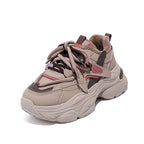 Damen Chunky Sneakers mit atmungsaktivem Obermaterial und stylishen Akzenten R&B