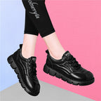 Damen modische Sneakers mit dicker Sohle und angesagtem Design R&B