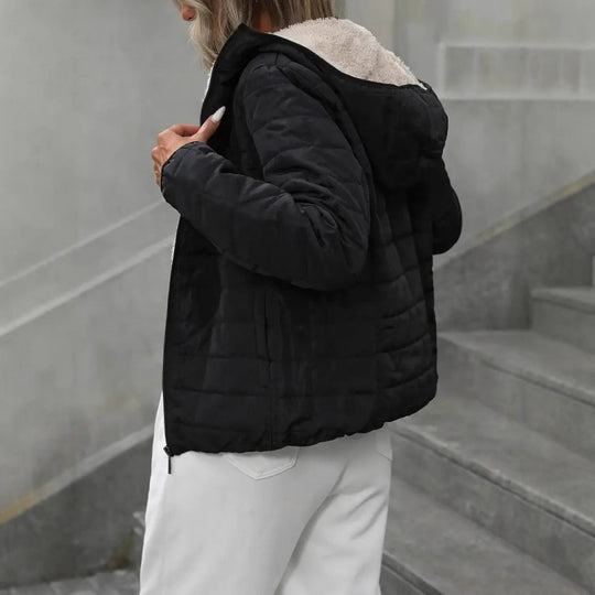 Damen gesteppte Winterjacke R&B