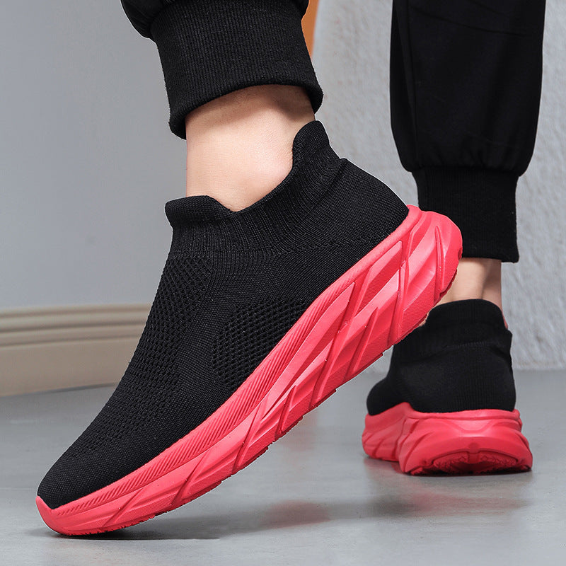 Damen Atmungsaktive Strick-Sneaker mit flexiblem Sockendesign R&B