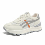 Damen Sportliche Sneakers mit atmungsaktivem Mesh-Obermaterial und dämpfender Sohle R&B