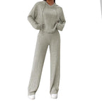 Damen lässiger Strickanzug R&B