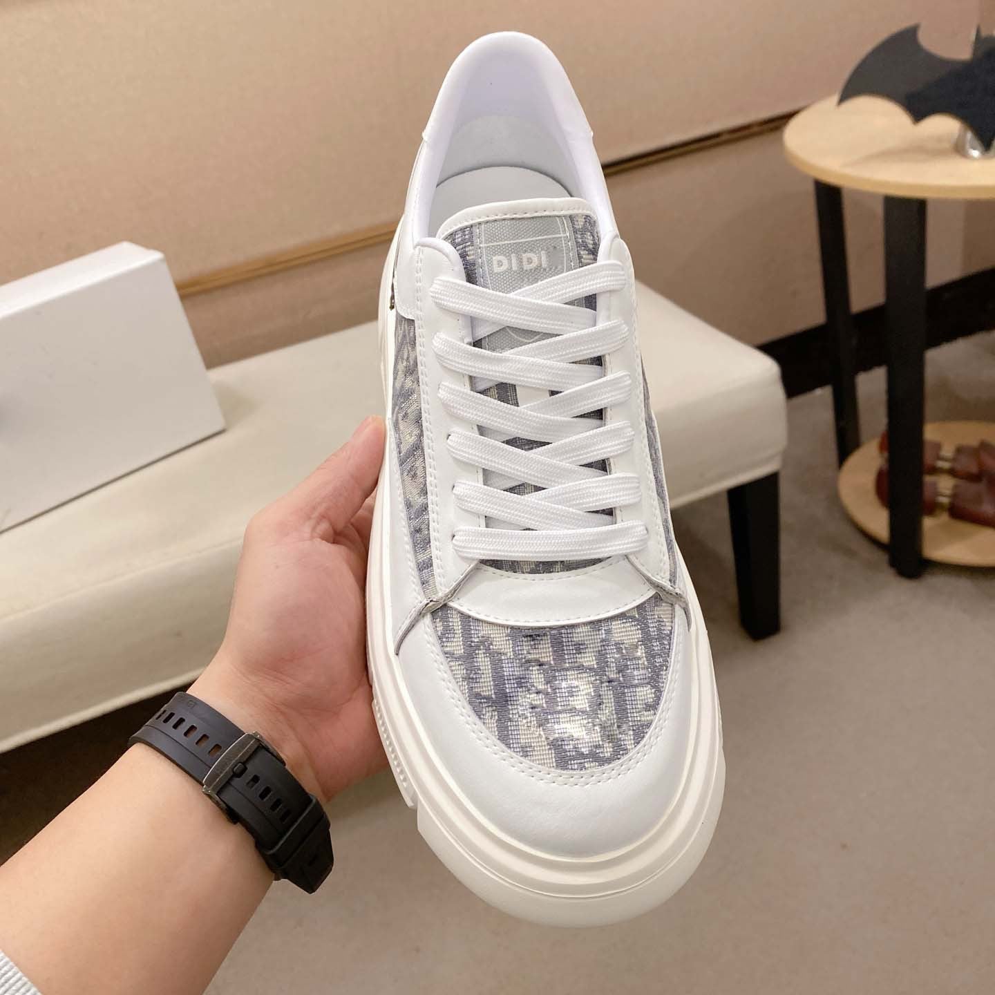 Damen Sneaker mit modischem Textil-Design R&B