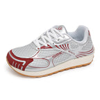 Damen Sportliche Sneaker mit atmungsaktivem Obermaterial und dämpfendem Fußbett R&B