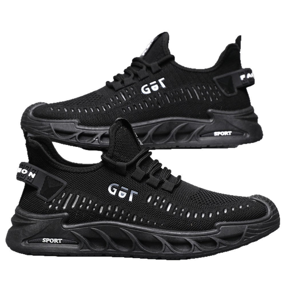 Damen Sportliche Comfort-Sneaker mit atmungsaktiver Mesh-Konstruktion und rutschfester Sohle R&B