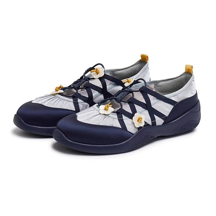 Damen Multifunktionale Freizeitschuhe mit floralem Detail R&B