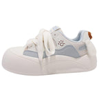 Damen Sneaker mit verspieltem Design und plüschigen Details