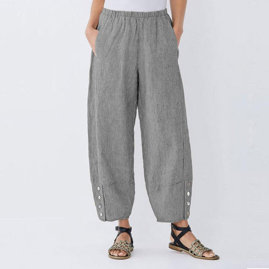 Damen lässige Hochwasserhose R&B