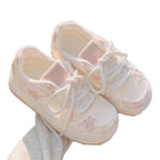 Damen bequeme Sneaker mit modischem Sternenmotiv R&B