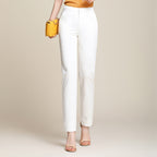 Damen Stoffhose High Waist mit schmaler Passform